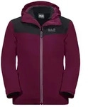 Jack Wolfskin Winterjacke Snowfrost 3in1 (wasser- und winddicht, warme