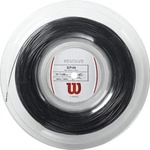 Wilson WRZ906700, Wilson Tennissaite Revolve (Haltbarkeit+Spin) schwarz 200m Rolle,