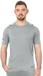 JAKO Sport-Tshirt Challenge - Polyester-Stretch-Jersey - hellgrau Herren