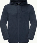 Jack Wolfskin 1710691-1010-XL, Jack Wolfskin Fleecejacke Waldsee Hooded Full Zip