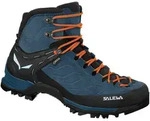 Salewa Wanderschuhe Mtn Trainer Mid GTX (Trekking, wasserdicht) denimblau/schwarz
