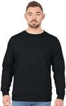 JAKO Langarmshirt Sweat Organic (Freizeit, Bio-Baumwolle) schwarz Herren