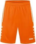 JAKO Sporthose Short Allround (Polyester-Interlock, ohne Innenslip) kurz orange