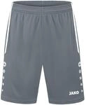 JAKO Sporthose Short Allround (Polyester-Interlock, ohne Innenslip) kurz dunkelgrau