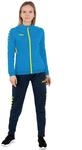 JAKO Trainingsanzug Polyester Challenge (Jacke und Hose) hellblau/dunkelblau Damen