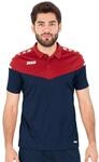 JAKO Sport-Polo Champ 2.0 (100% Polyester) marineblau/rot Herren