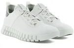 ECCO Sneaker Gruuv Lea (aus Nubukleder) weiss Herren