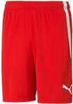 Puma Sporthose teamLIGA Shorts kurz rot Herren