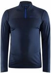 Craft Sport-Langarmshirt CORE Gain (Midlayer, Half-Zip) dunkelblau Herren