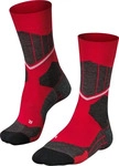 Falke 16589-8000-37-38, Falke Skisocke SC1 (ultraleichte Polsterung) rot/dunkelgrau