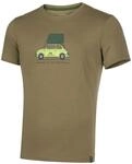 La Sportiva Wander-/Freizeit Tshirt Cinquecento (Baumwolle, leicht) braun Herren