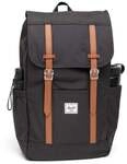 Herschel Alltags-Rucksack Retreat&trade; - schwarz/braun 23 Liter