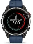 quatix&reg; 8 Pro - 47 mm Schwarz/Titanium Titan mit QuickFit&reg;-Silikon-Armband 22 mm