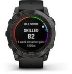 FĒNIX&reg; 7X Pro - 51mm &ndash; Saphir Solar Edition, schwarz/carbongrau Titan