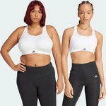 Adidas JI8036, adidas Impact Training High Support Sport - BH Damen wei&szlig;