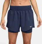 Nike DX6016-411, Nike Dri - Fit One High Rise 2in1 3in Shorts Damen dunkelblau