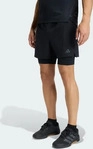 Adidas KF6431, adidas D4T 2in1 Shorts Herren - schwarz