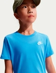 Nike FZ5177-412, Nike Big Kids T - Shirt Kinder blau