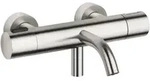 Dornbracht Meta Wannen-Thermostat 34201979-06 f&uuml;r Wandmontage, ohne Garnitur, platin