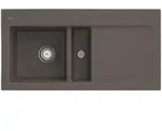 Villeroy und Boch Subway 60 Einbausp&uuml;le 677000TR Sp&uuml;lbecken links, 1000 x 510 mm,