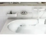 hansgrohe WallStoris Badewannenset 27966700 aus Kunststoff, Mattwei&szlig;
