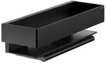 Keuco Edition 11 Duschkorb 11159370000 schwarz matt, mit integriertem Glasabzieher