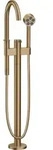 hansgrohe Axor One Wannenarmatur 48440140 Ausladung 220mm, bodenstehend, brushed