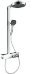 hansgrohe Rainfinity Brause-Set 28742000 mit Thermostat, Brausekopfgr&ouml;&szlig;e 250mm,