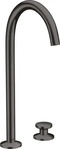 hansgrohe 48060340, hansgrohe Axor One 2-Loch-Waschtisch-Armatur 48060340 Ausladung