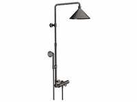 hansgrohe Axor Showerpipe 26020340 mit Thermostat, Kopfbrause 240 2jet, brushed...