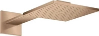 hansgrohe 35310310, hansgrohe Axor Kopfbrause 35310310 mit Brausearm, brushed...