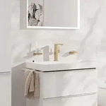 hansgrohe Tecturis E Waschtischarmatur 73060140 mit Schwenkauslauf und