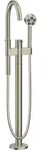 hansgrohe Axor One Wannenarmatur 48440820 Ausladung 220mm, bodenstehend, brushed