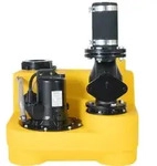 Jung Pumpen compli F&auml;kalienhebeanlage JP50080 400, mit R&uuml;ckschlagklappe R 80
