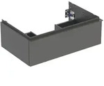 Geberit iCon Waschtisch-Unterschrank 502311JK1 74x24,7x47,6cm, lava matt/lava...