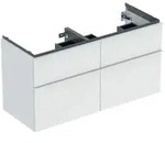 Geberit iCon Doppelwaschtisch-Unterschrank 502309013 118,4x61,5x47,6cm, 4...