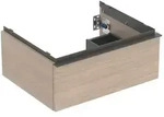 Geberit iCon Waschtisch-Unterschrank 502310JH1 59,2x24,7x47,6cm, Eiche/Griff...