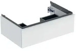 Geberit iCon Waschtisch-Unterschrank 502311013 74x24,7x47,6cm, wei&szlig; matt/Griff wei&szlig;