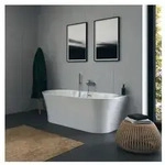 Duravit DuraSenja Vorwand-Badewanne 700582000000000 170x80cm, Vorwandversion,...