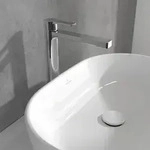 Villeroy und Boch Architectura Waschtischarmatur TVW10300500061 erh&ouml;ht, mit