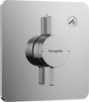 hansgrohe 75614000, hansgrohe DuoTurn Q Mischer 75614000 Unterputz, f&uuml;r 1