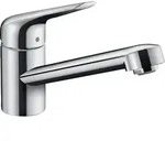 hansgrohe Focus M42 Sp&uuml;ltisch-Einhebelmischer 100 71866000 1jet, chrom