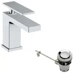 hansgrohe Tecturis E Waschtischarmatur 73002000 Ausladung 122mm, mit