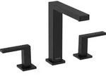 hansgrohe Tecturis E 3-Loch Waschtischarmatur 73030670 mit Push-Open-Ablaufgarnitur,