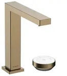 hansgrohe Tecturis E 2-Loch Waschtischarmatur 73053140 mit Ablaufgarnitur, CoolStart,