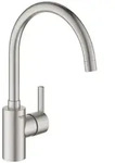 Grohe Feel K&uuml;chenarmatur 32670DC2 supersteel, hoher Auslauf