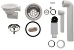 Villeroy und Boch Ablaufgarnitur 82700061 mit Handbet&auml;tigung, verchromt