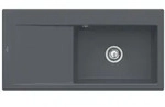 Villeroy und Boch Subway Style 60 Sp&uuml;le 336100i4 Sp&uuml;lbecken rechts, 510 mm, graphit