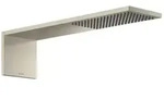hansgrohe ShowerComposition Kopfbrause 12592820 110x220mm, Wandmontage, 1jet, brushed