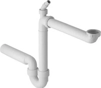Geberit 152819111, Geberit R&ouml;hrengeruchsverschluss 152819111 1 1/2" x 50 mm, Abgang